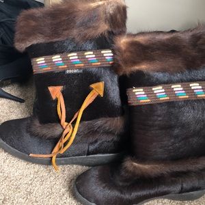 Snow boot for after skiing super warm